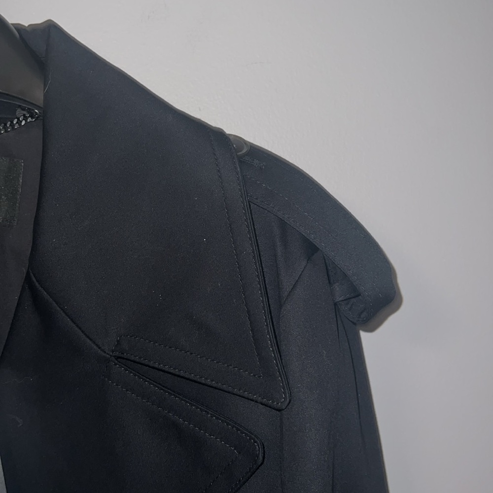 Banana Republic Black Trench Coat - Picture 5 of 12